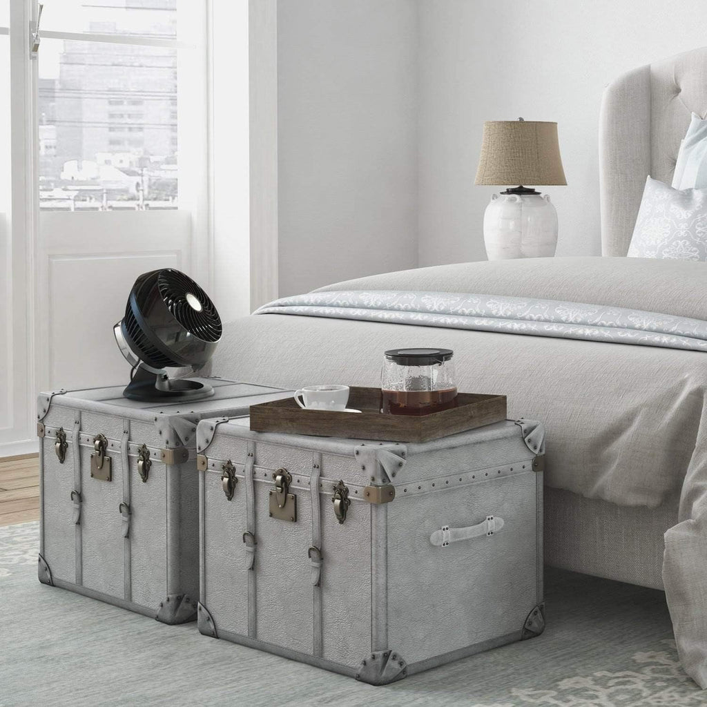 460 Whole Room Air Circulator, Small Fan with 3 Speed Settings, Powerful Cooling Fan, Adjustable Tilt, Easy to Clean, Quiet for Home, Office, Bedroom, Black