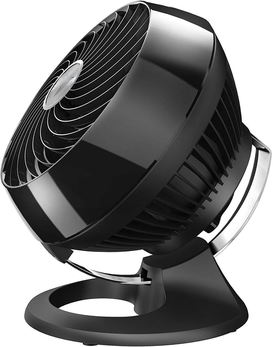 460 Whole Room Air Circulator, Small Fan with 3 Speed Settings, Powerful Cooling Fan, Adjustable Tilt, Easy to Clean, Quiet for Home, Office, Bedroom, Black