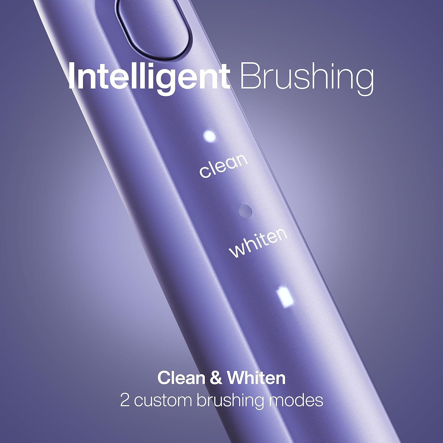 Rechargeable Toothbrush | Magnetic Holder & Slim Travel Case | 2 Brushing Modes & Smart Timers | Gentle Micro-Vibrations